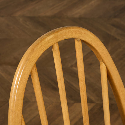 アーコール ERCOL ヴィンテージ クエーカーチェア ブルーラベル #89757