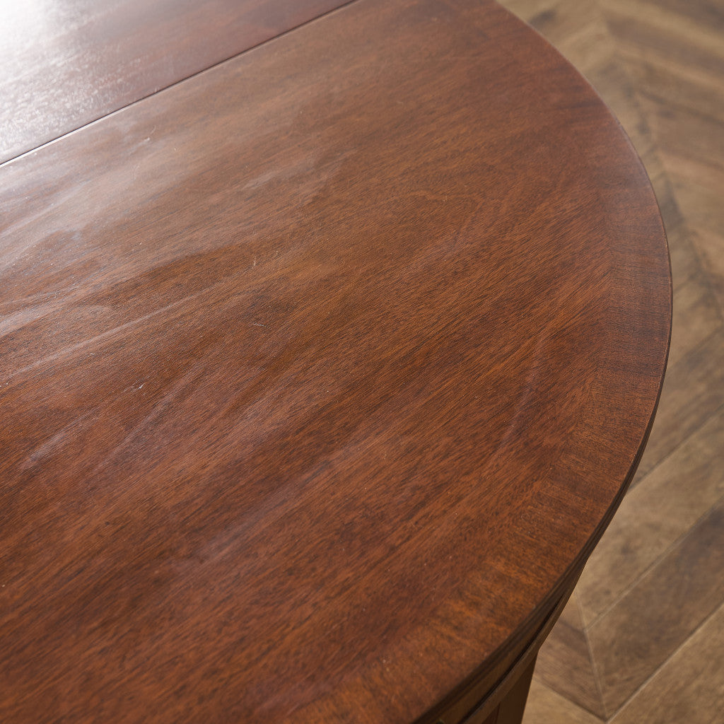 英国 クラシック エクステンション ラウンド ロング ダイニングテーブル