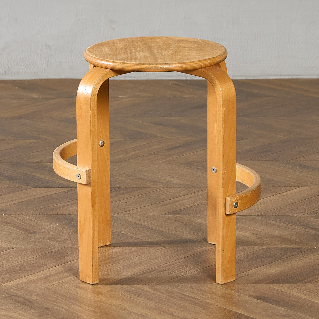 デンマーク LEIKA ヴィンテージ ベントウッド スツール