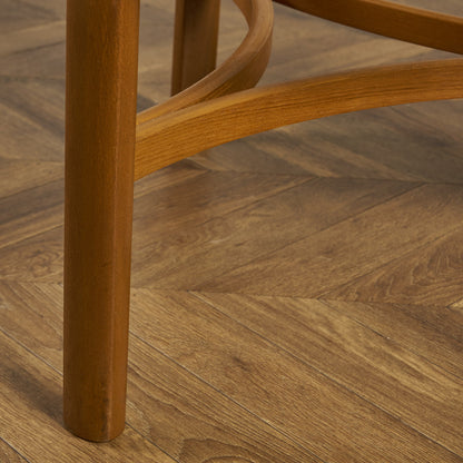 ヴィンテージ トライアングル ガラストップ テーブル