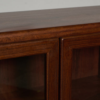 デンマーク ヴィンテージ ブックケース カスタム アイアンヘアピンレッグ