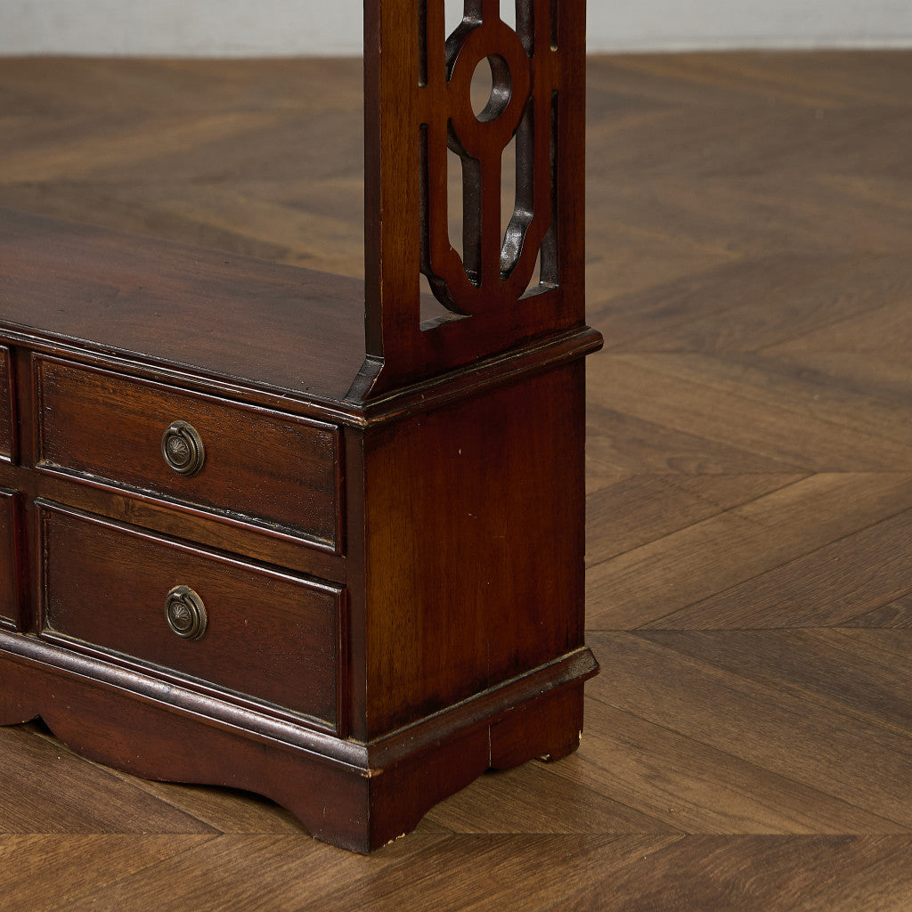 英国 クラシック オープンシェルフ