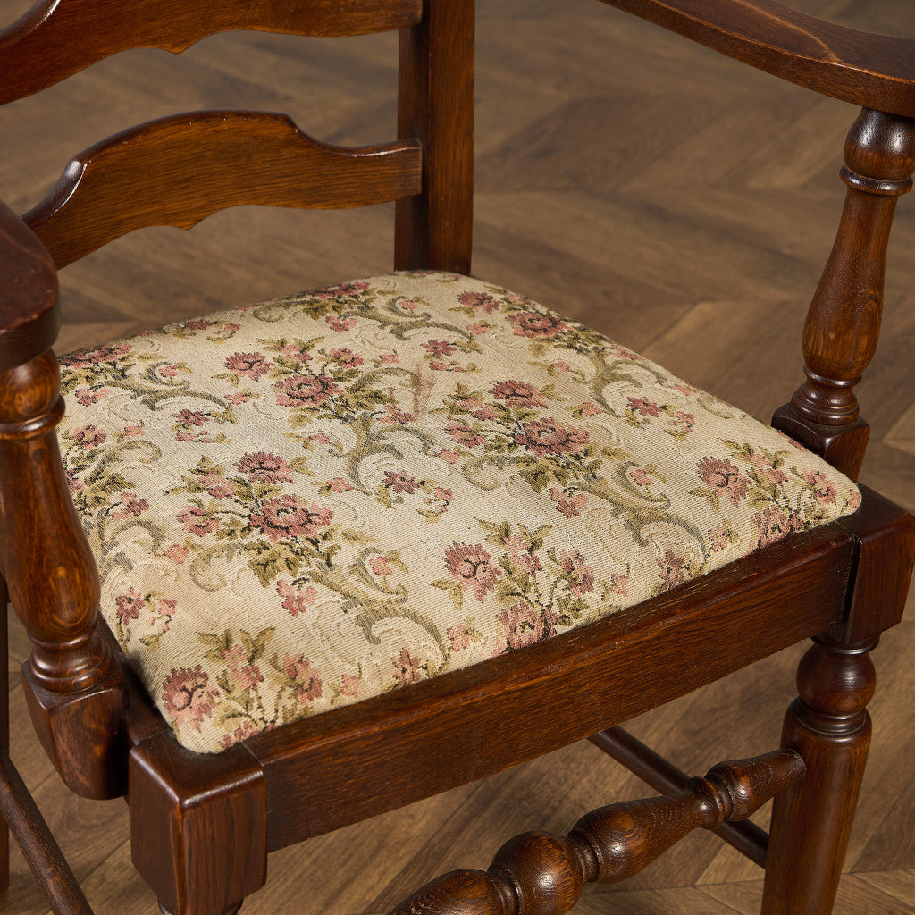 英国 クラシック ラダーバック アームチェア