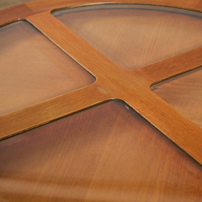 ヴィンテージ ガラストップ ネスト コーヒーテーブル