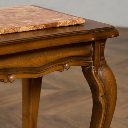 英国 クラシック 大理石 ネストテーブル サイドテーブル #96617