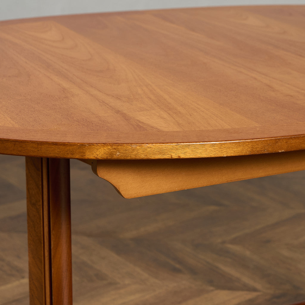 ヴィンテージ エクステンション オーバル ダイニングテーブル