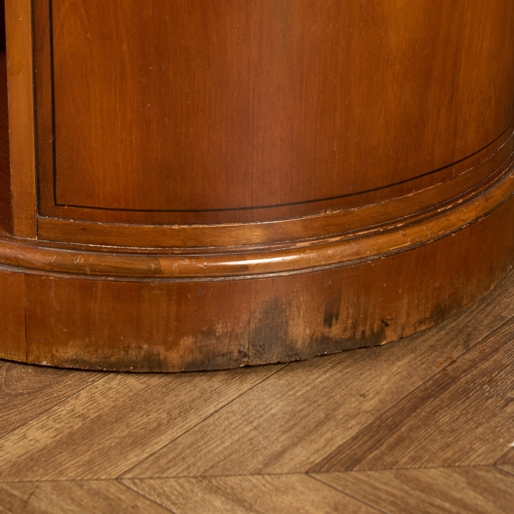 クラシック ドラム テーブル 本棚