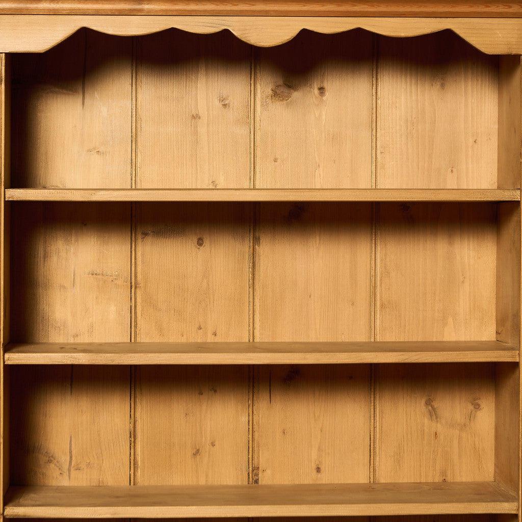 カントリー スタイル パイン材 ブックシェルフ