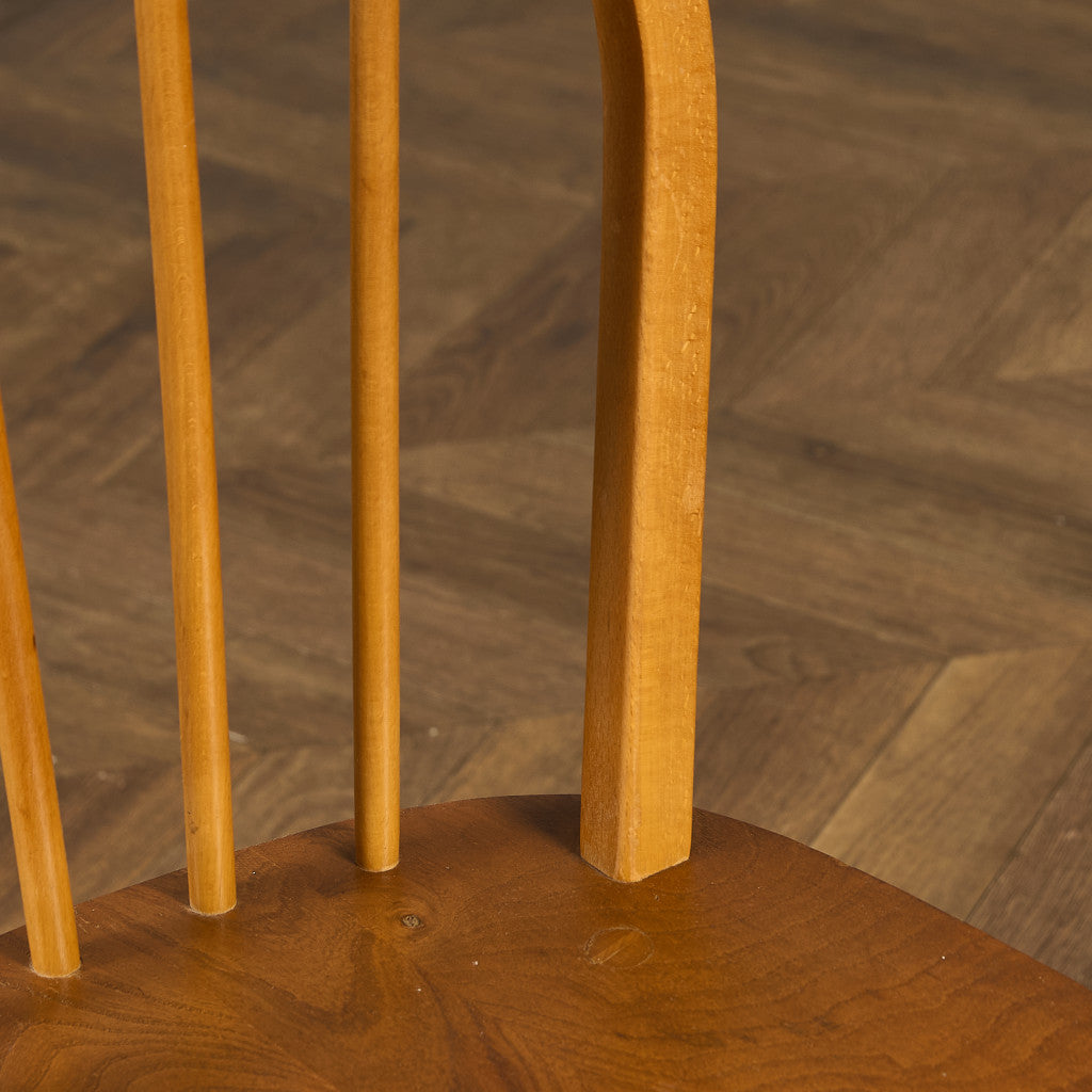 アーコール ERCOL ヴィンテージ 4本 スポーク フープバックチェア ラウンドゴールドラベル #89772