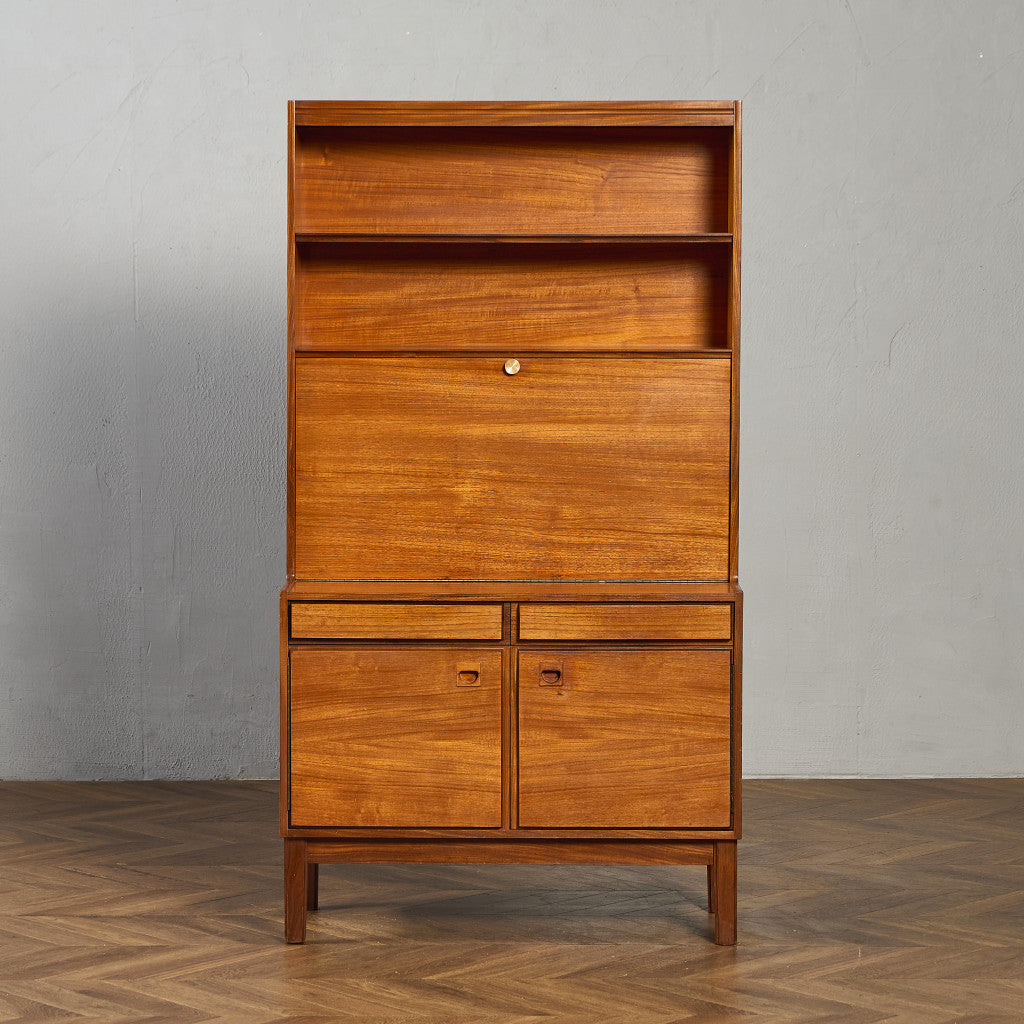 85532★英国 アンティーク ブックビューロ デスク ビューロー ブックケース イギリスアンティーク家具 ビューローブックケース アンティーク