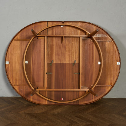 エクステンション ラウンド ダイニングテーブル