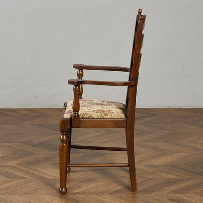 英国 クラシック ラダーバック アームチェア