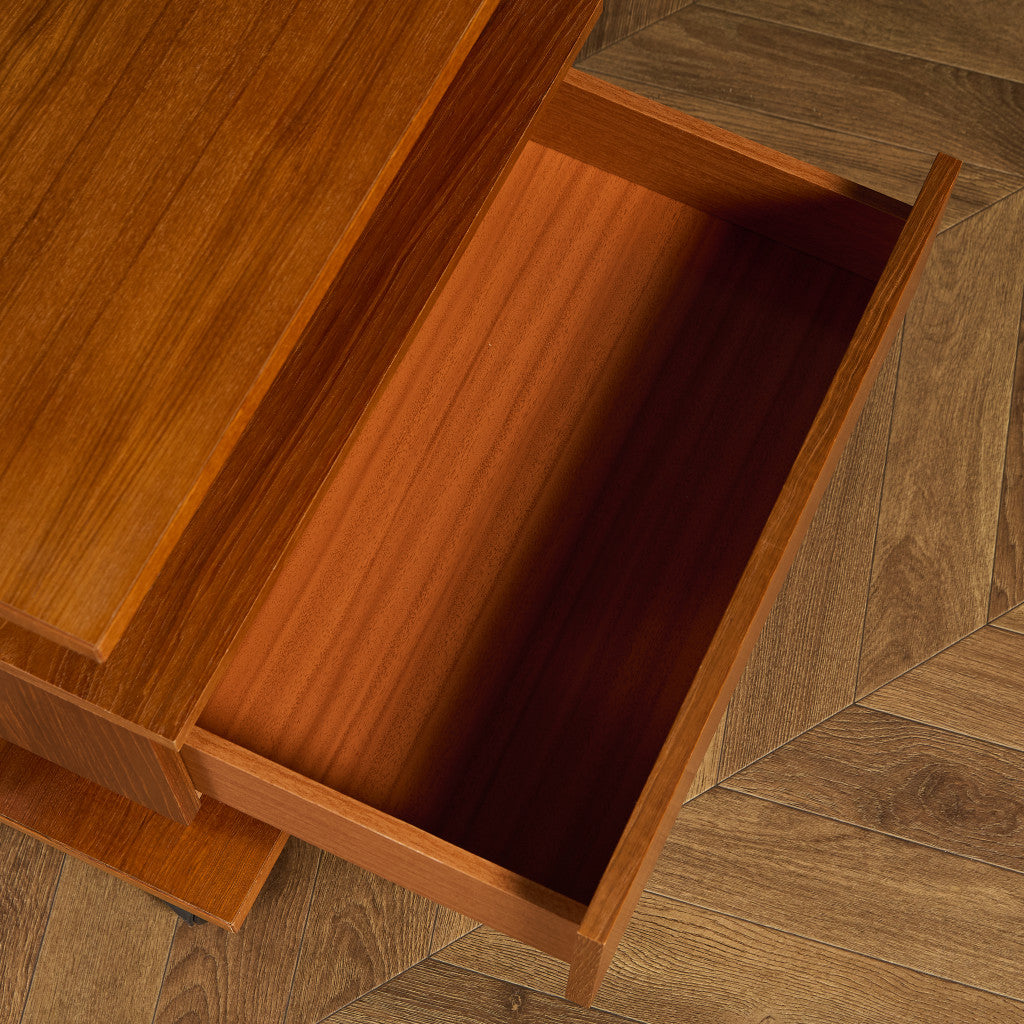 英国 ヴィンテージ ベッドサイド キャビネット