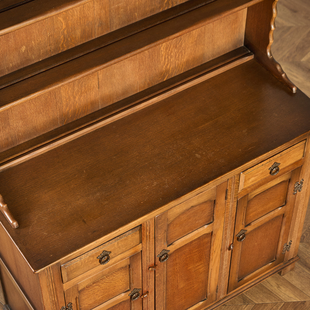 英国 クラシック ウェルシュドレッサー 食器棚