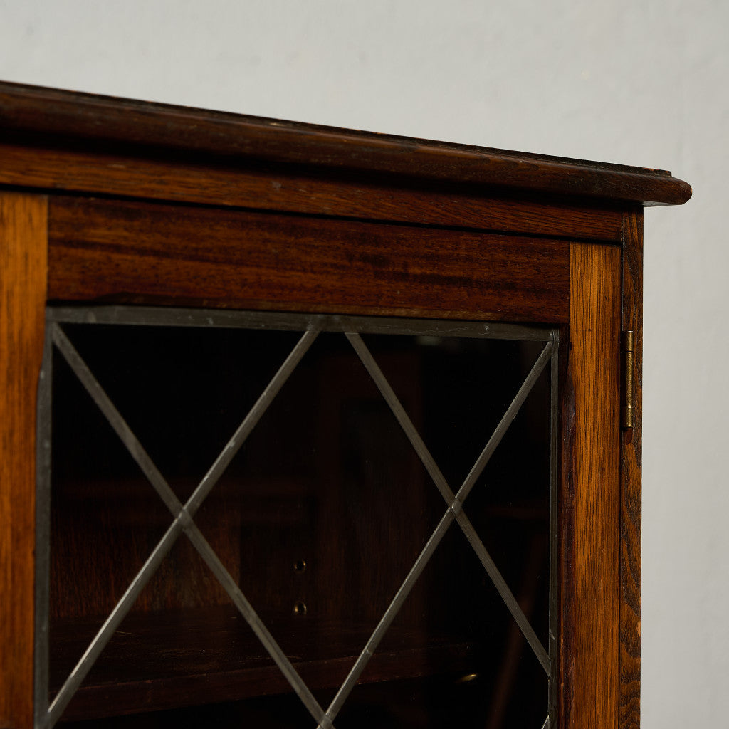 英国 クラシック オーク材 ブックケース