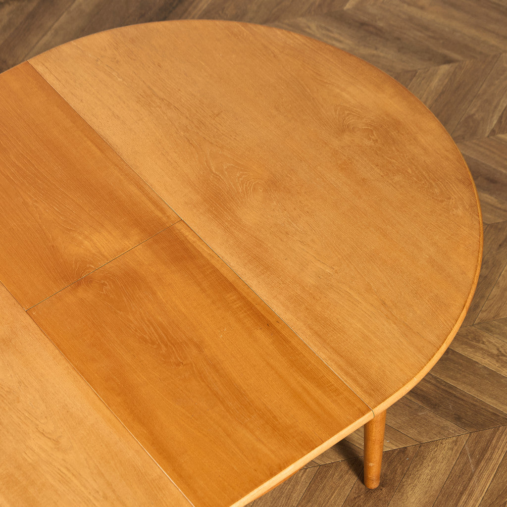 ヴィンテージ エクステンション ラウンドダイニングテーブル