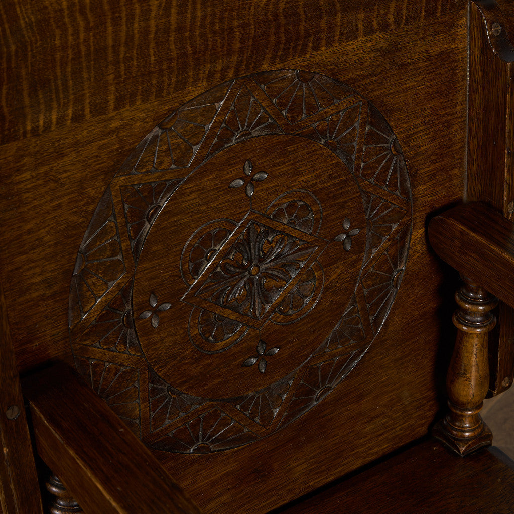 英国クラシック モンクスチェア / アームチェア