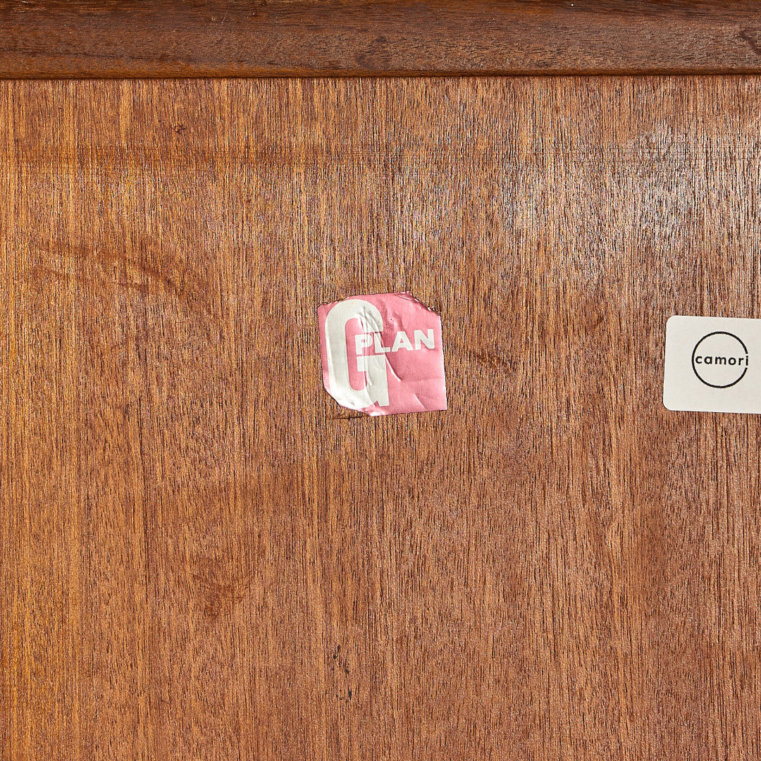 ロングジョン ヴィンテージ ガラストップ コーヒーテーブル