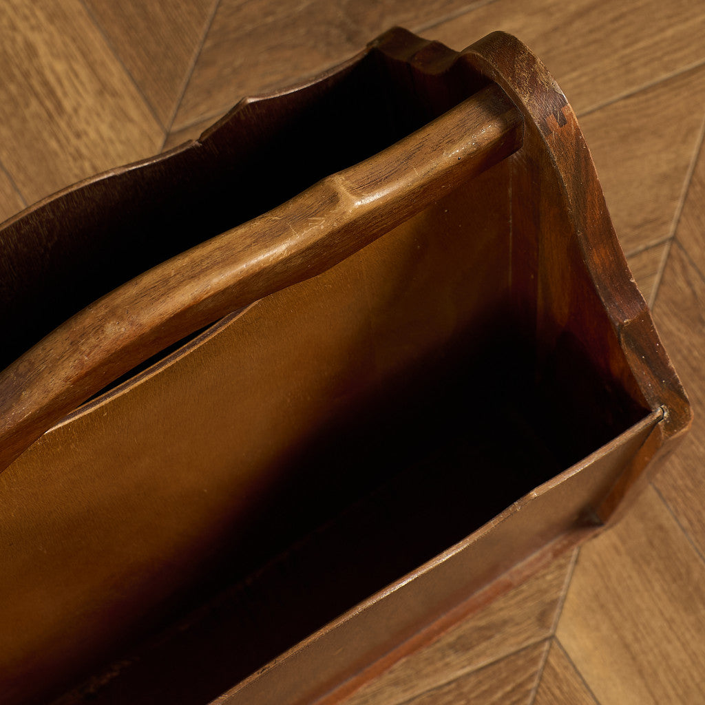 英国 クラシック マガジンラック