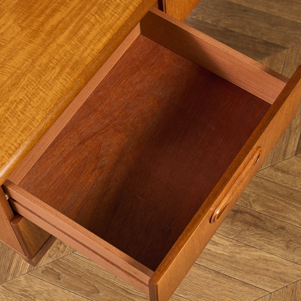 ヴィンテージ ドレッシングデスク 両袖デスク