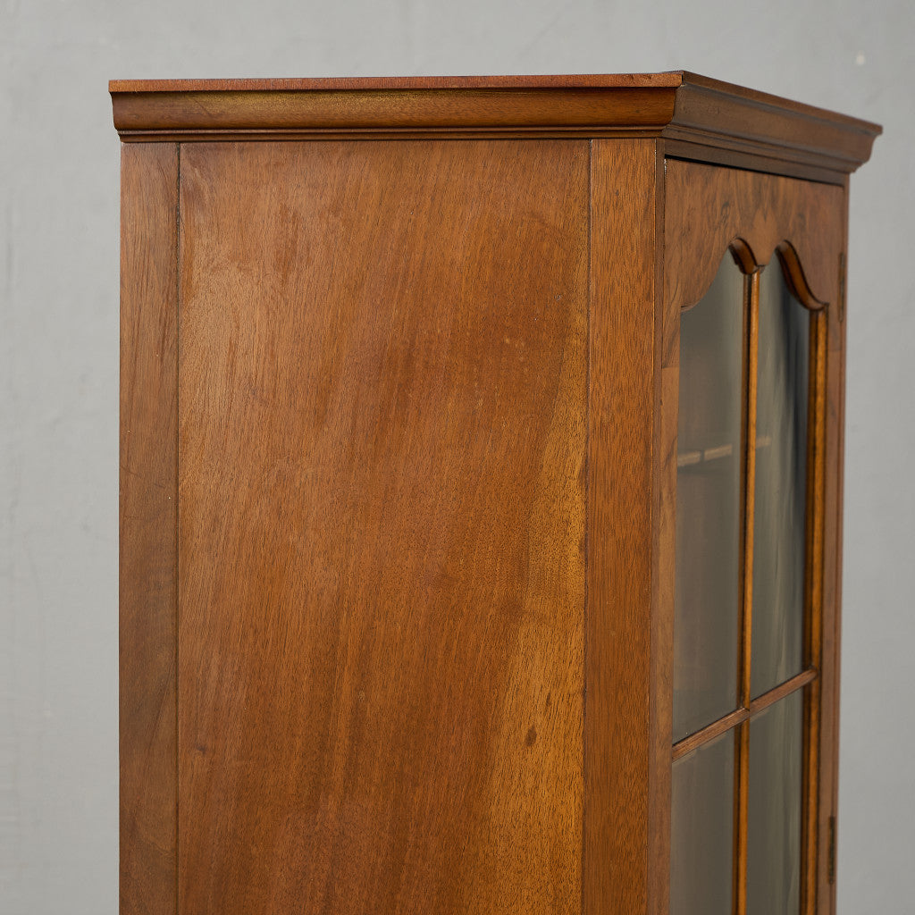 英国 クラシック ウォールナット ブックケース