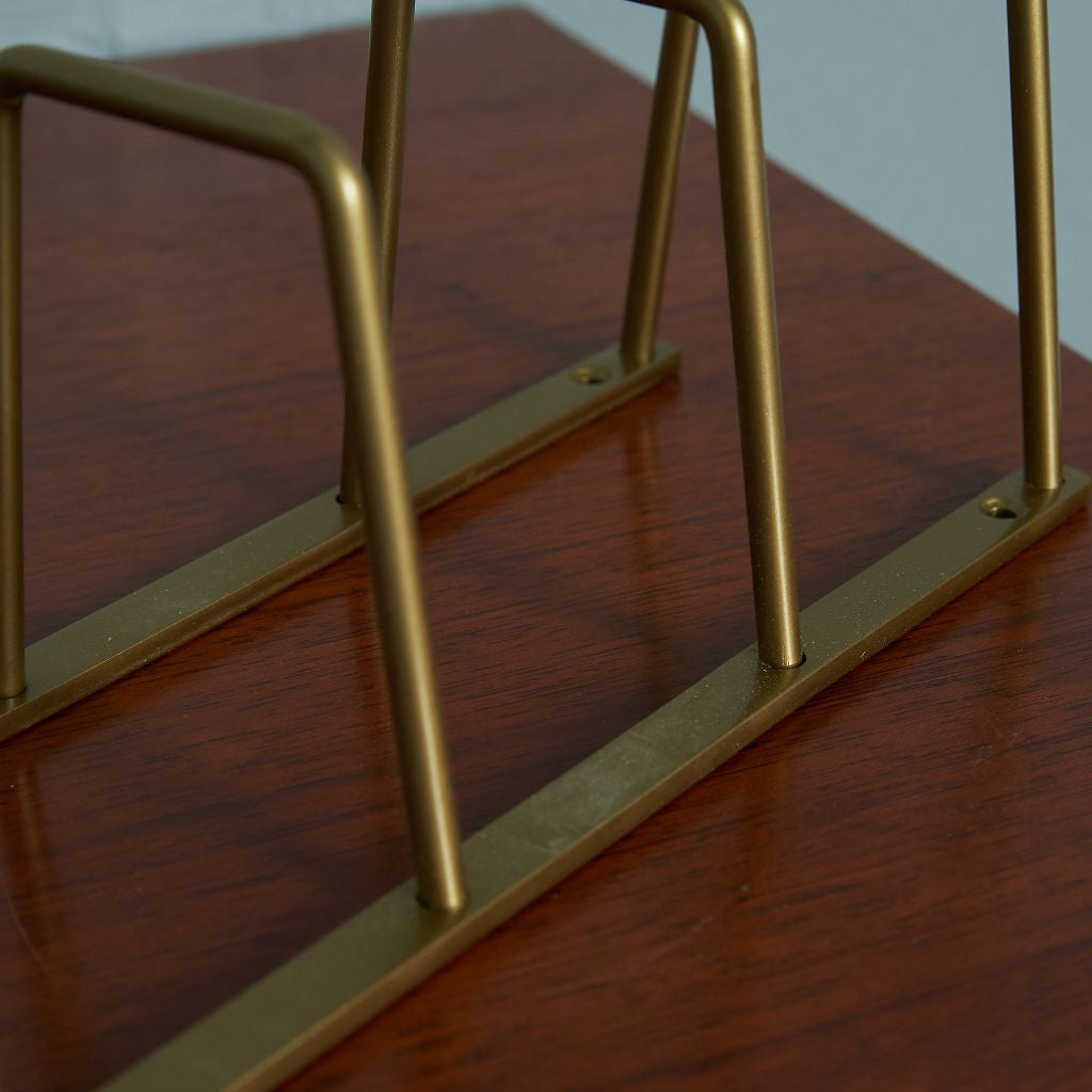 ブックスタンド アンティークゴールド