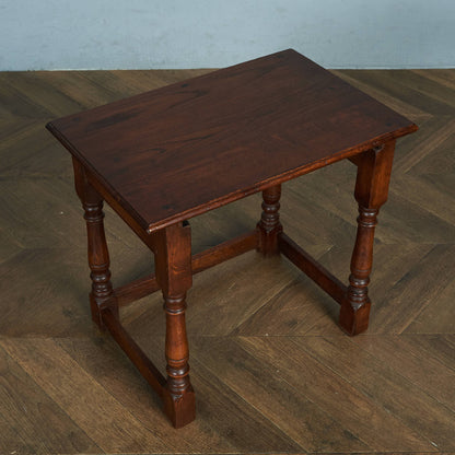 British classic oak nesting table #84618