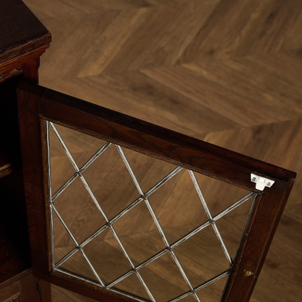 英国 クラシック オーク材 ブックケース