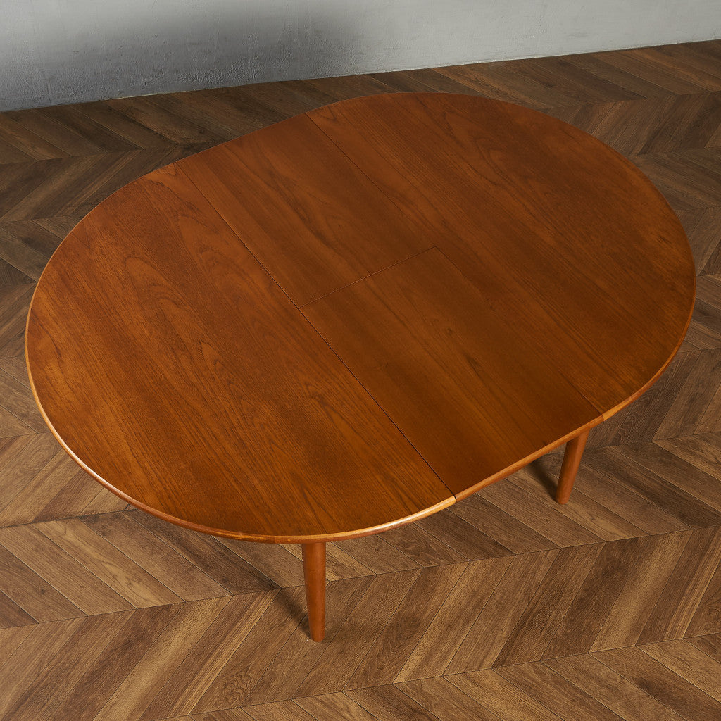 ヴィンテージ エクステンション ラウンドダイニングテーブル
