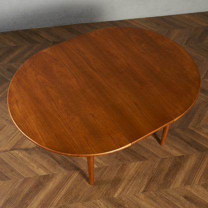 ヴィンテージ エクステンション ラウンドダイニングテーブル