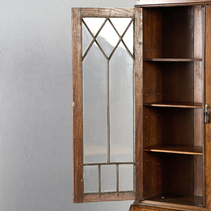 英国 クラシック ビューロー ブックケース デスク