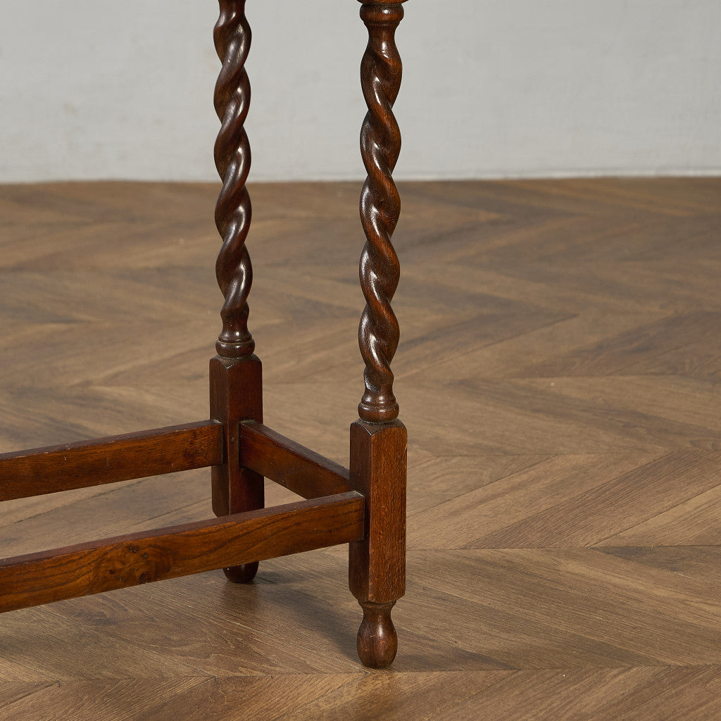 英国 クラシック バーリーシュガーツイスト サイドテーブル