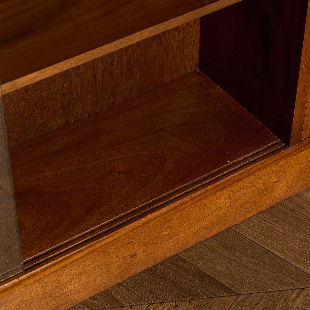 ヴィンテージ ガラス キャビネット 本棚