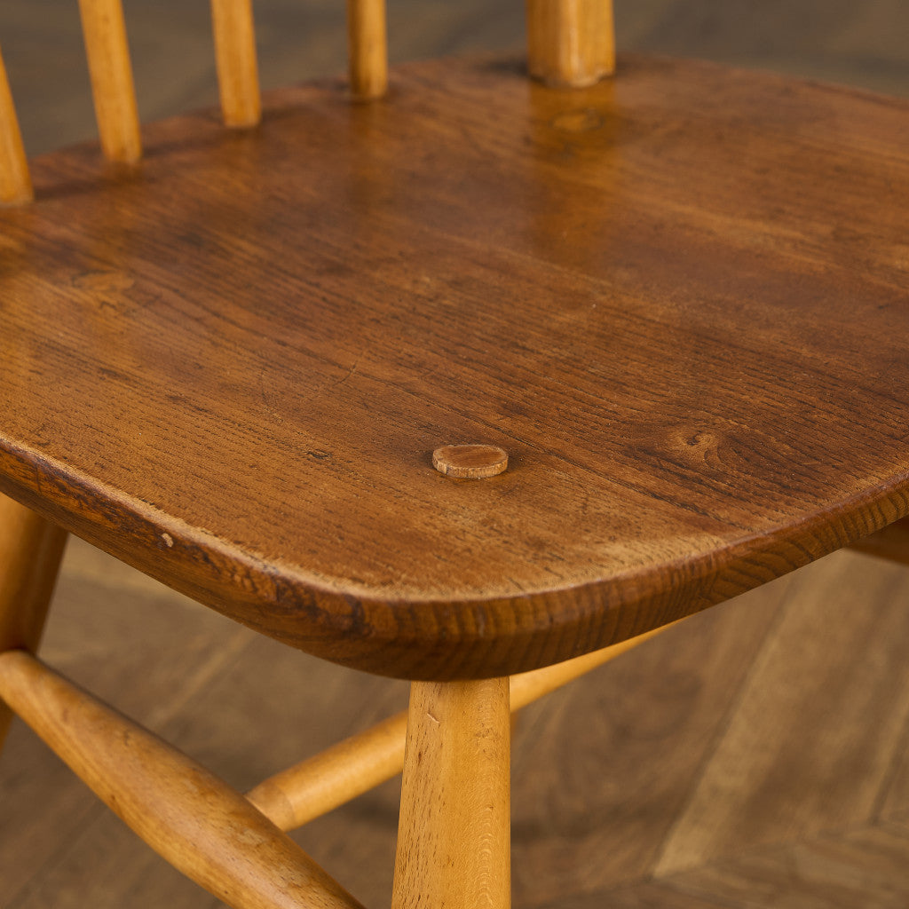 アーコール ERCOL ヴィンテージ 4本 スポーク フープバックチェア ラウンドゴールドラベル #89987