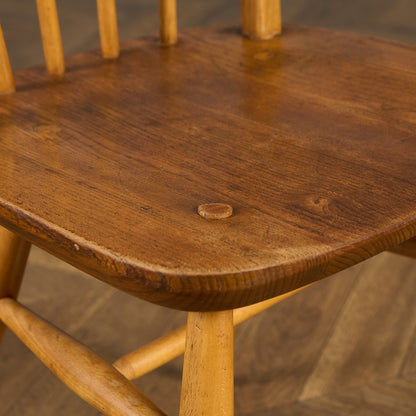 アーコール ERCOL ヴィンテージ 4本 スポーク フープバックチェア ラウンドゴールドラベル #89987