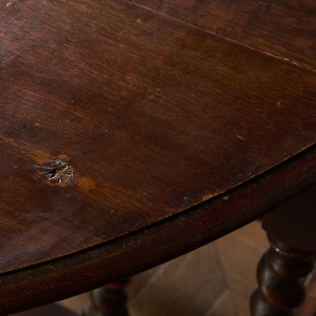 英国 クラシック ドロップリーフ ゲートレッグテーブル #91789