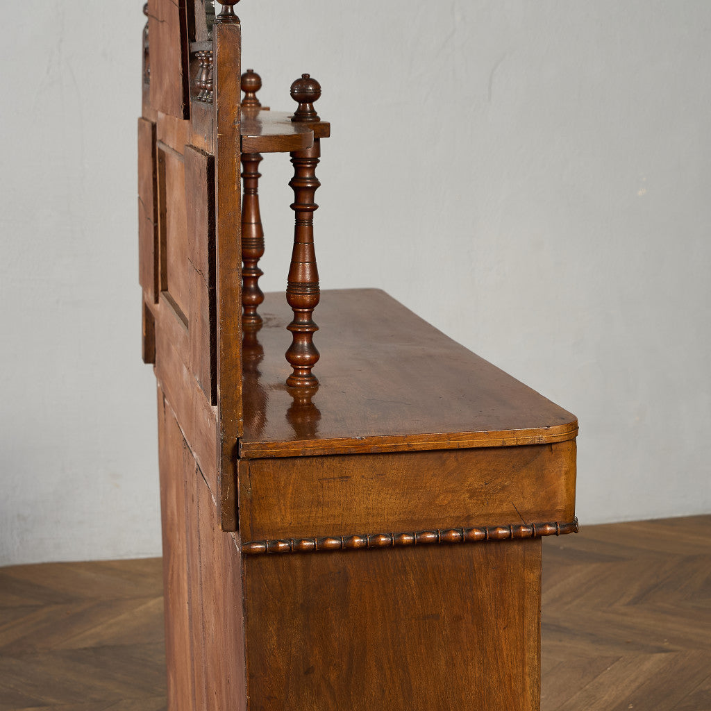 英国 アンティーク ミラーバック サイドボード シフォニア