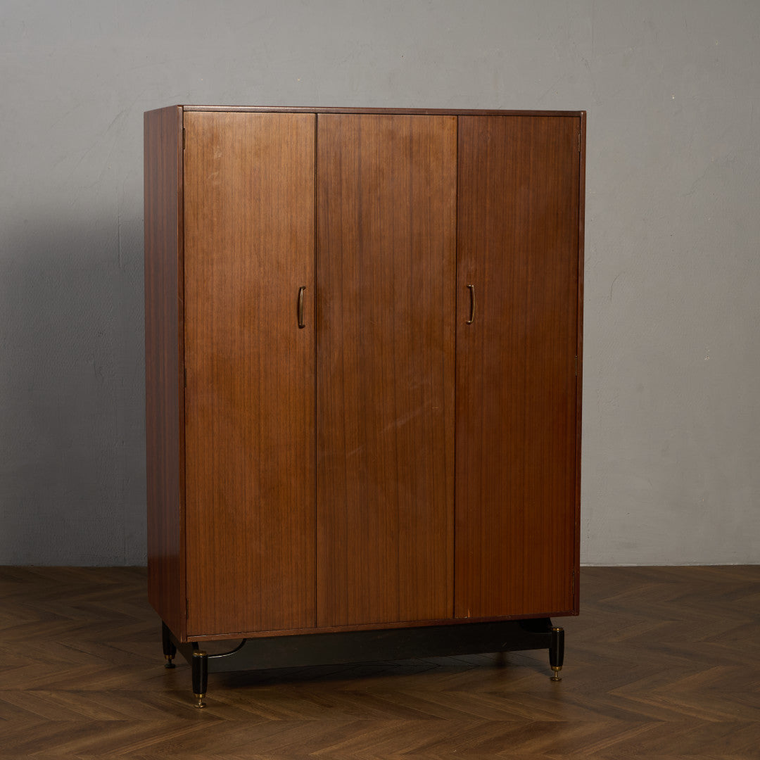 ヴィンテージ 3ドア ワードローブ 初期ゴールドラベル