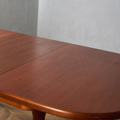 英国 ヴィンテージ オーバル ロング ダイニングテーブル