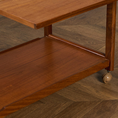 英国 ヴィンテージ ドロップリーフ トロリーワゴン