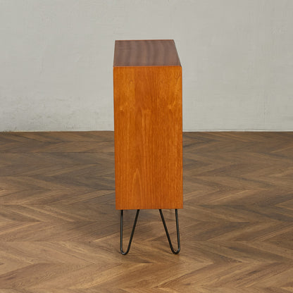 ヴィンテージ ブックシェルフ カスタム アイアンヘアピンレッグ