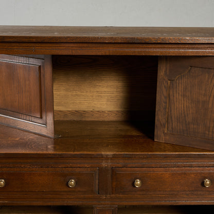 英国 クラシック コートカップボード 食器棚