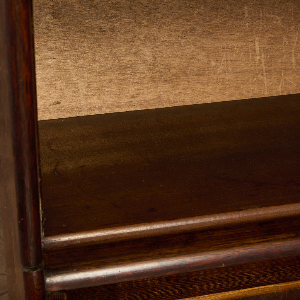 英国 アンティーク スタッキングブックケース 食器棚