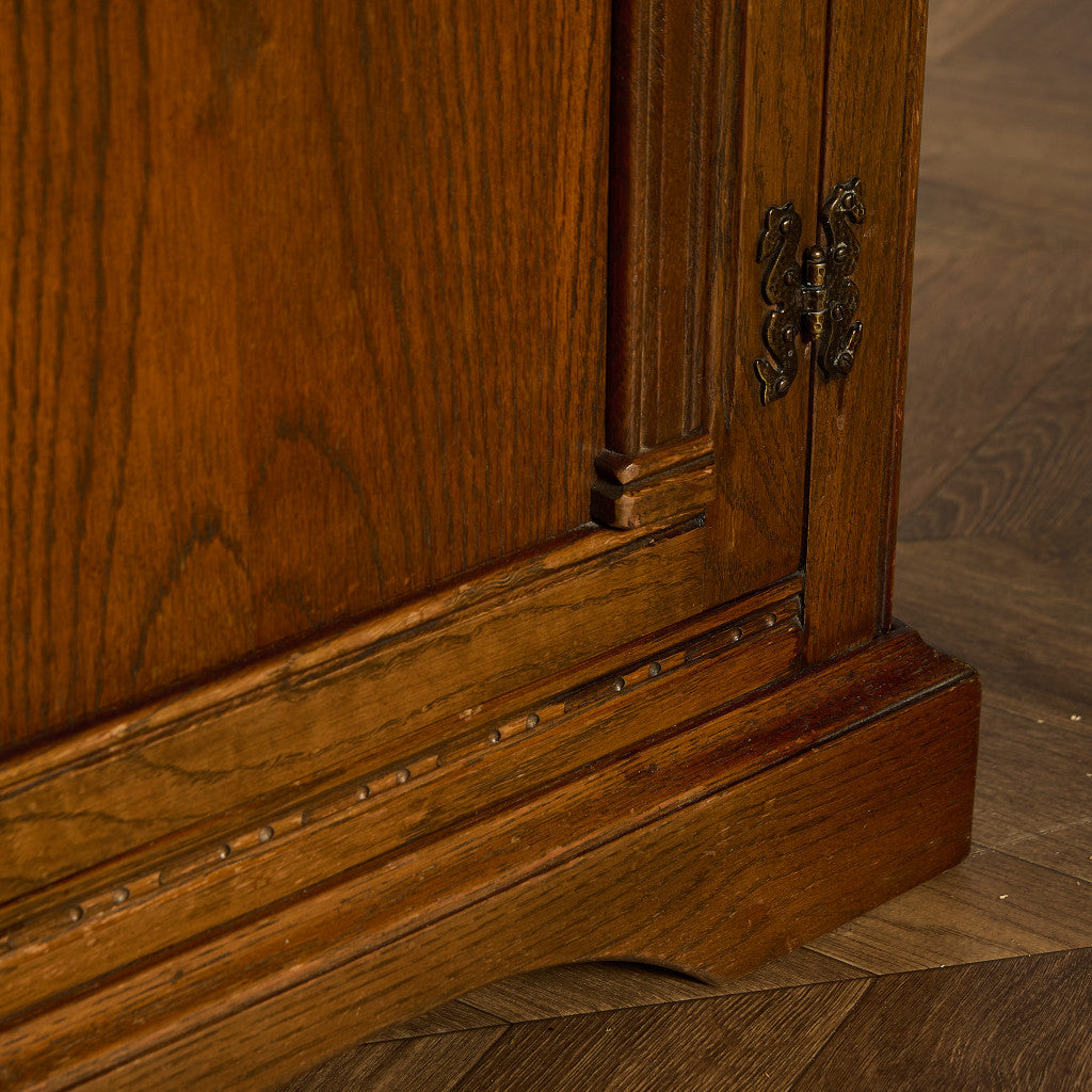 英国 クラシック オーク材 ブックケース