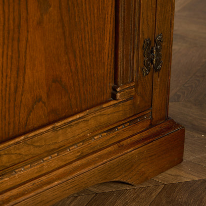 英国 クラシック オーク材 ブックケース