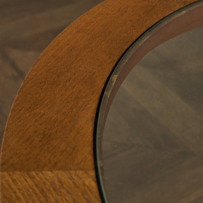 ネイサン Nathan ヴィンテージ ガラストップ センターテーブル #89545