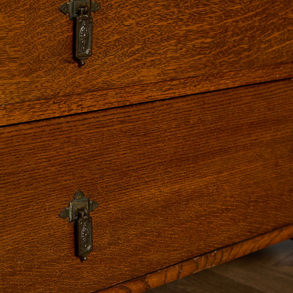 英国 クラシック ビューロー ブックケース デスク