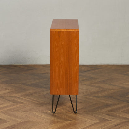 ヴィンテージ ブックシェルフ カスタム アイアンヘアピンレッグ