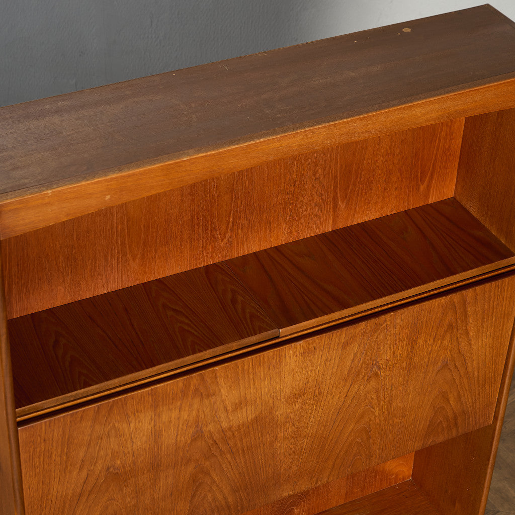 ヴィンテージ ウォールユニット ビューローブックケース