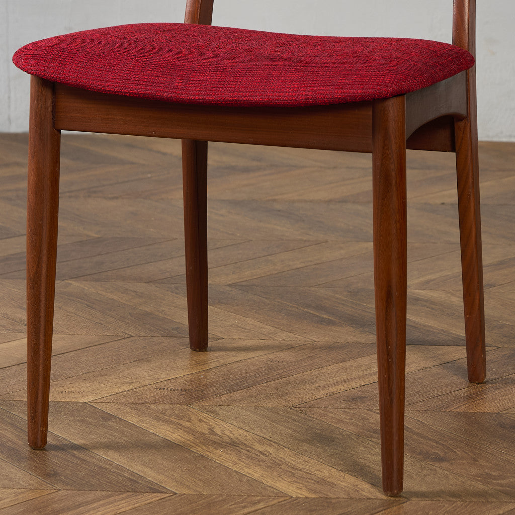 ヴィンテージ スラットバックチェア 座面張替え済み